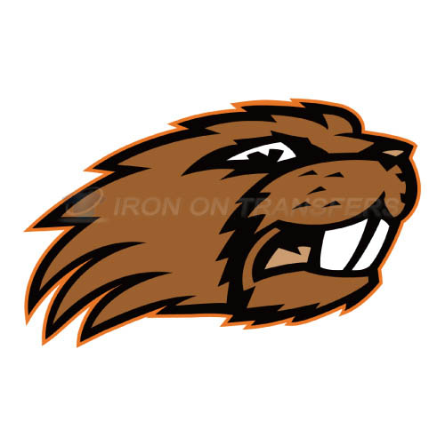 Oregon State Beavers Logo T-shirts Iron On Transfers N5816 - Click Image to Close